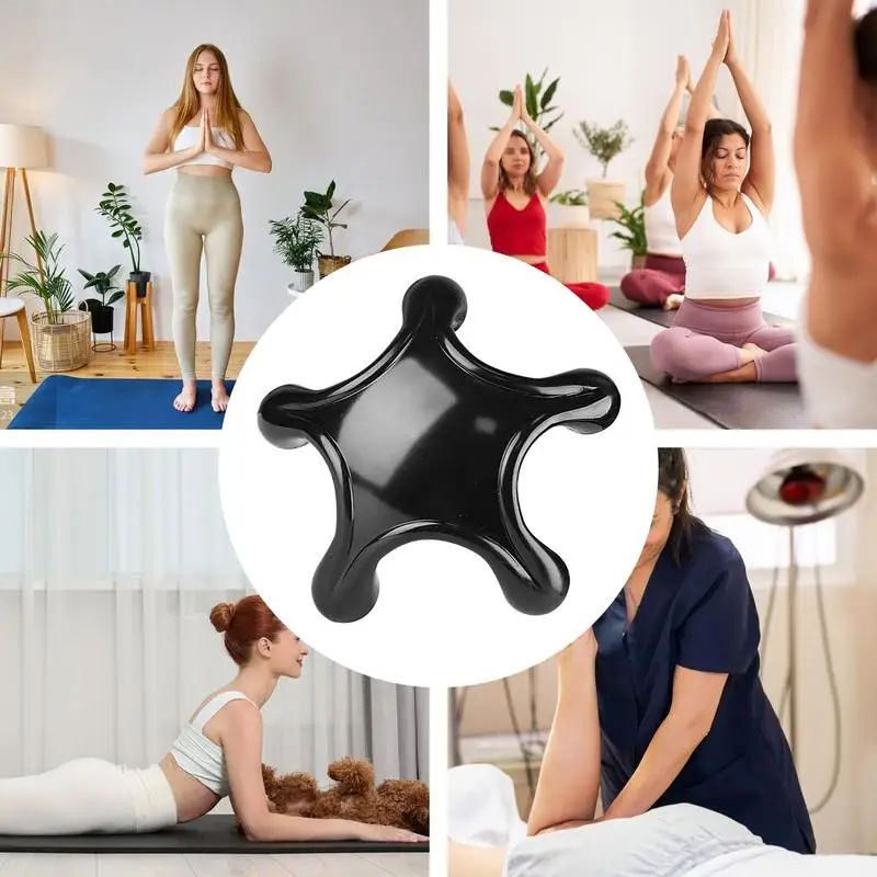 مدلك الظهر يده تدليك مخلب 5 كرات الذراع الخلفي الساق الاسترخاء رئيس القدم دليل مدلك للأدوات الصحية #4