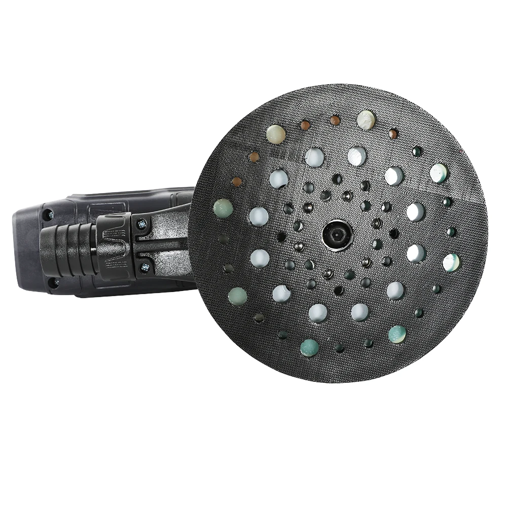 MAXXT 2024 تصميم جديد 350 واط الكهربائية عشوائية المدارية فرش ساندر مع سرعة متغيرة 6 بوصة 150 مللي متر الوسادة R7308 5.0 مللي متر #6