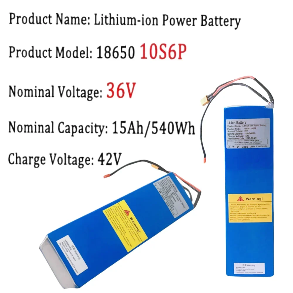 15000mAh 36V Special Li-ion Battery for XIAOMI MAX G30 Electric Scooter