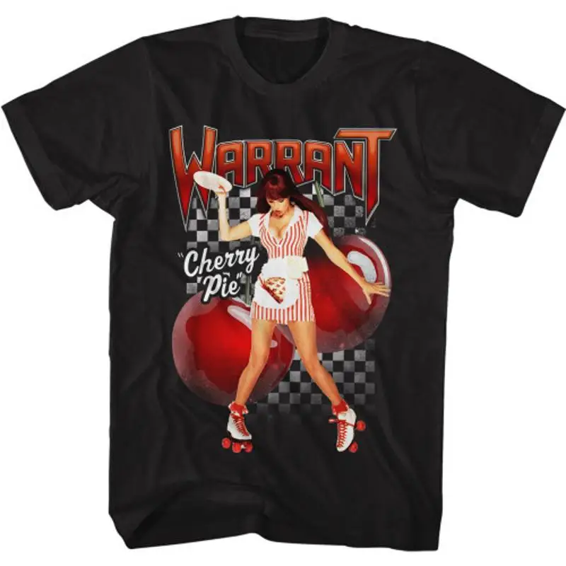 

Warrant Cherry Pie T Shirt Black