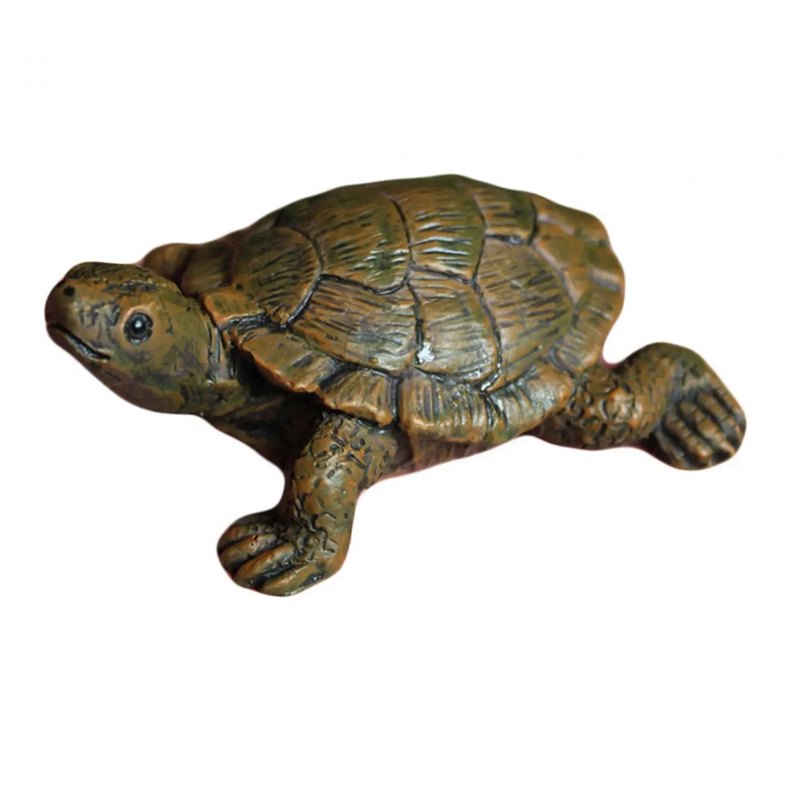 Turtle Figurine Home Decor Cute Garden Statue for Fountain Bedroom Office