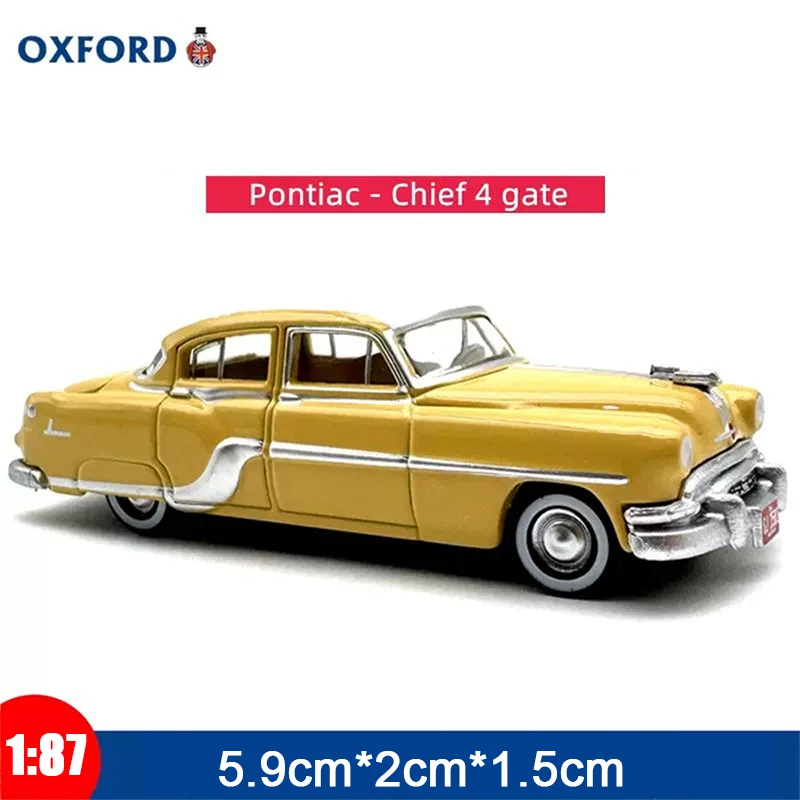 OXFORD 1/87 Diecast Model Car Vintage Car Van Compilation Collection Display Gifts for Teenagers Boys Girls Hobby Collection