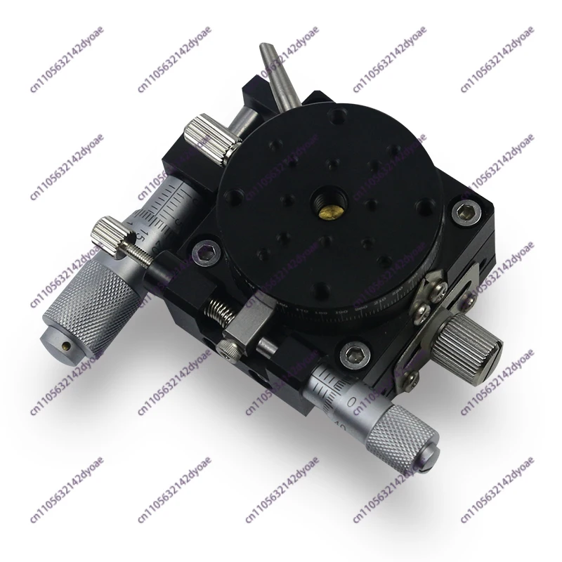 XR axis 40-L translation + rotating platform High precision linear guide Manual displacement slide Fine adjustment table XR40-L