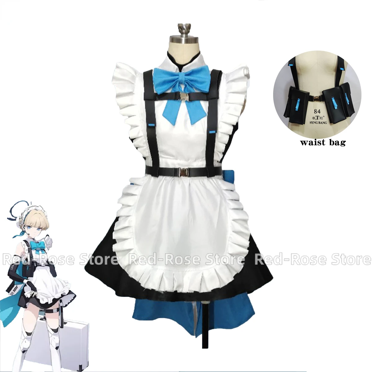 

Asuma Toki Cosplay Costume Game Blue Archive Cosplay Women Cute Maid Dress Suit Anime Clothing Halloween Uniforms Custom Made