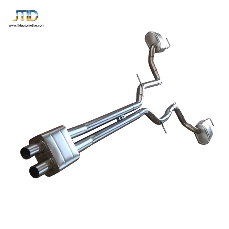 JTLD Performance 304SS Stainless Steel Turbo Catback Exhaust For Porsche Panamera V6 /970 3.0L