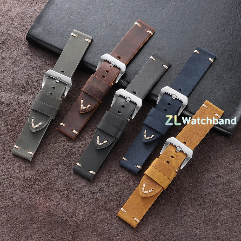 Vintage Cowhide Watch Band 18m - Seiko Watches Smartwatch recension och pris
