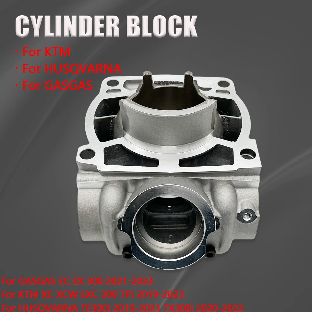 Motorcycle Accessories 72mm 300cc Cylinder Block For KTM XC XCW EXC TPI HUSQVARNA TE300i TX300i GASGAS EC EX 300 2019-2023 Part