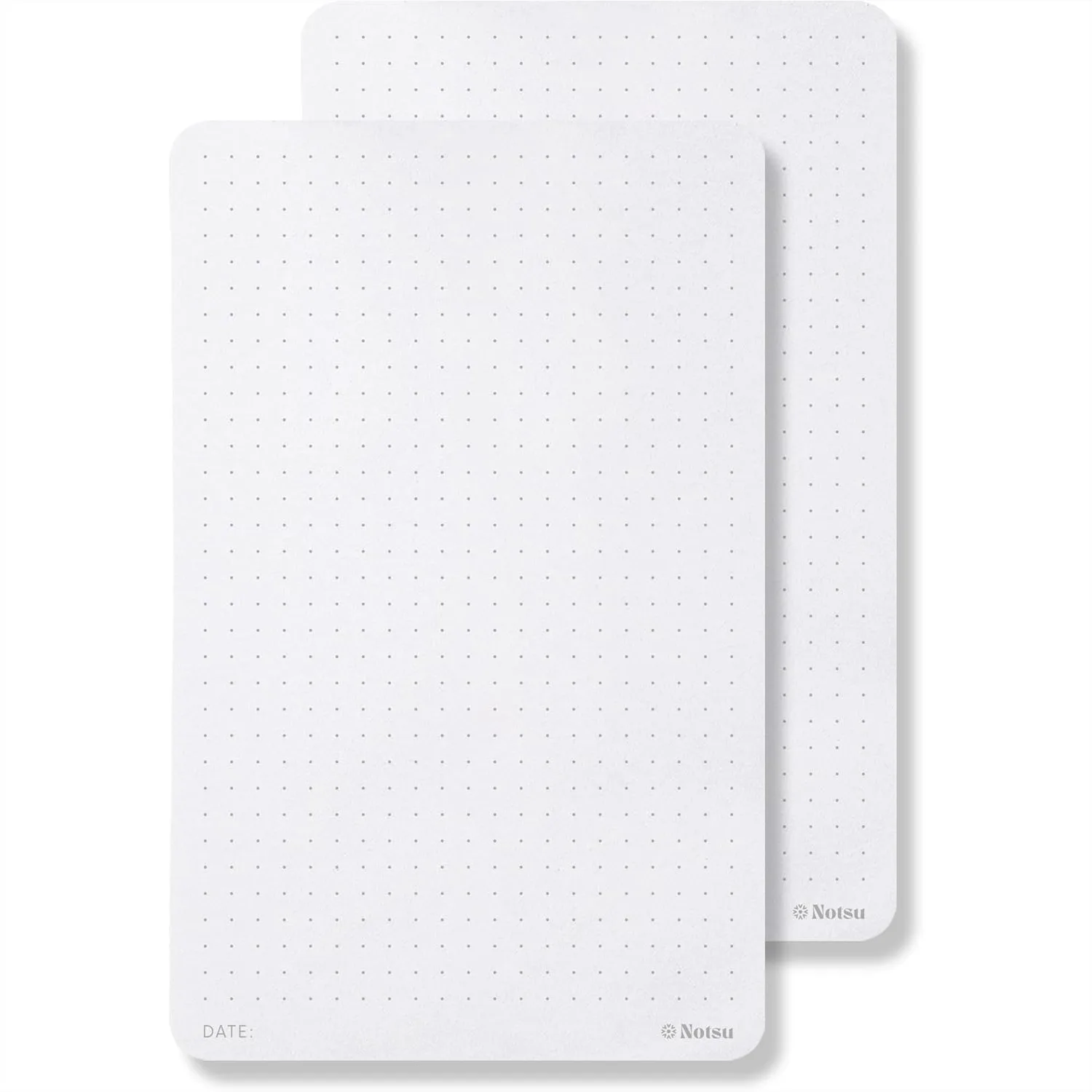 

Dot Grid Small Desk Notepad 2 Pack Minimalist Dotted Memo Note Pads With Premium Thick Paper 3.9 X 6.3 Inches