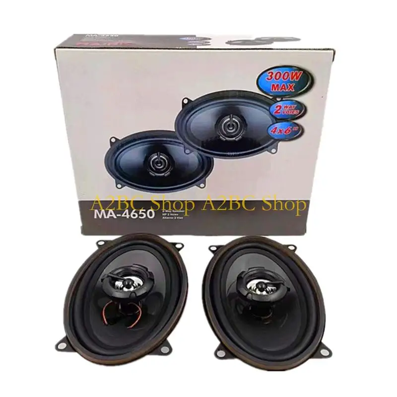 Altavoz coaxial para coche A2BC que mejora experiencia sonido Amplia compatibilidad para viajes cortos y reuniones musical