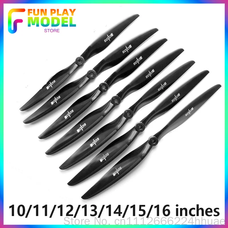 1pcs/Lot Langyu Eolo High-Performance Propellers 10 11 12 13 14 15 16 Inches Are Suitable For Fixed-Wing Remote-Control Aircraft