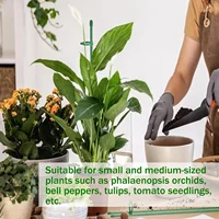 Versatile Plant Support Set Garden 40 Pieces Caps Clips Stake Kit Indoor Outdoor Gardening Healthy Growth Plant Support System 5