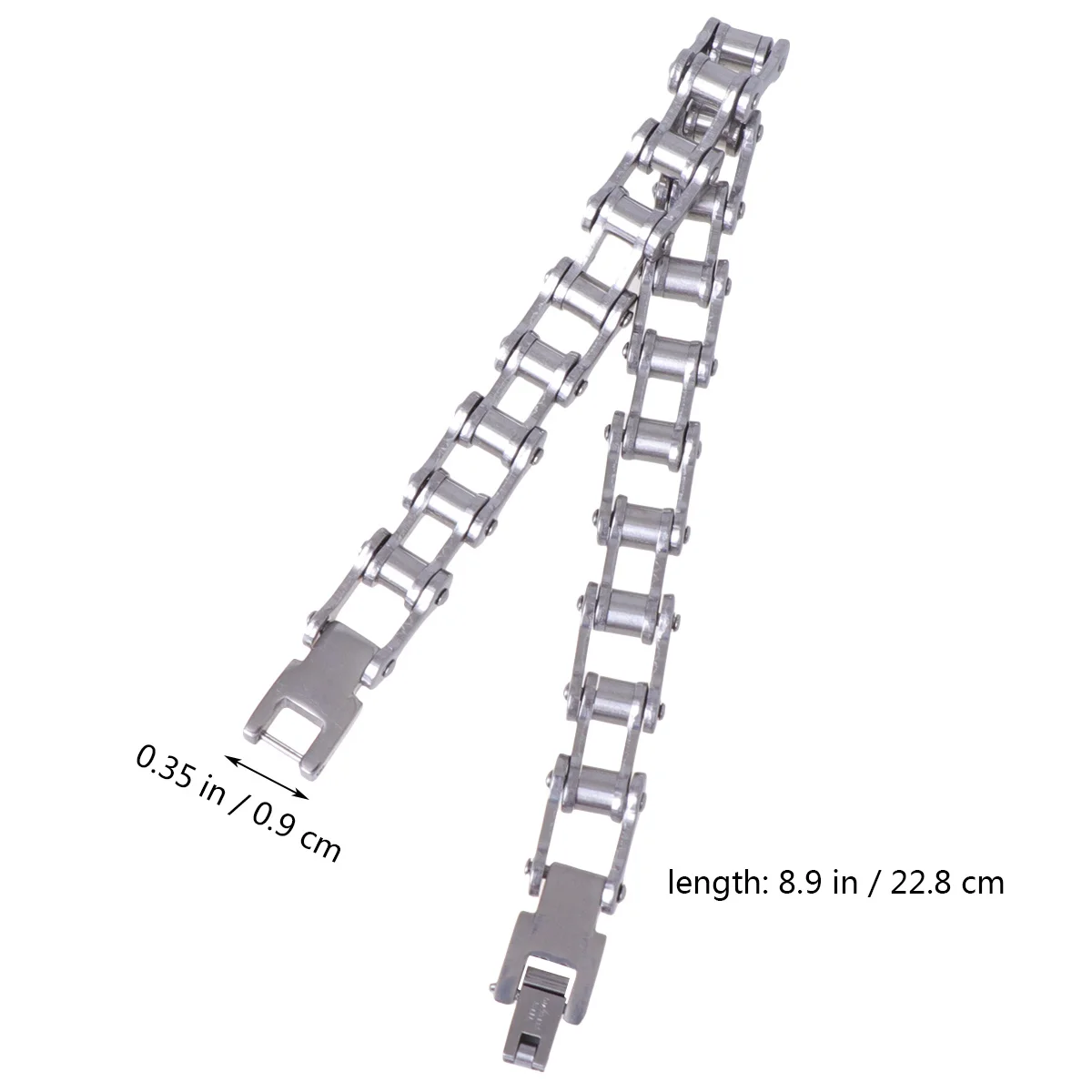 

Bicycle Chain Bracelet Stainless Steel Link Jewelry For Men Women Durable Fashion Accessory Gift Biker Bracelet Chain Jewelry