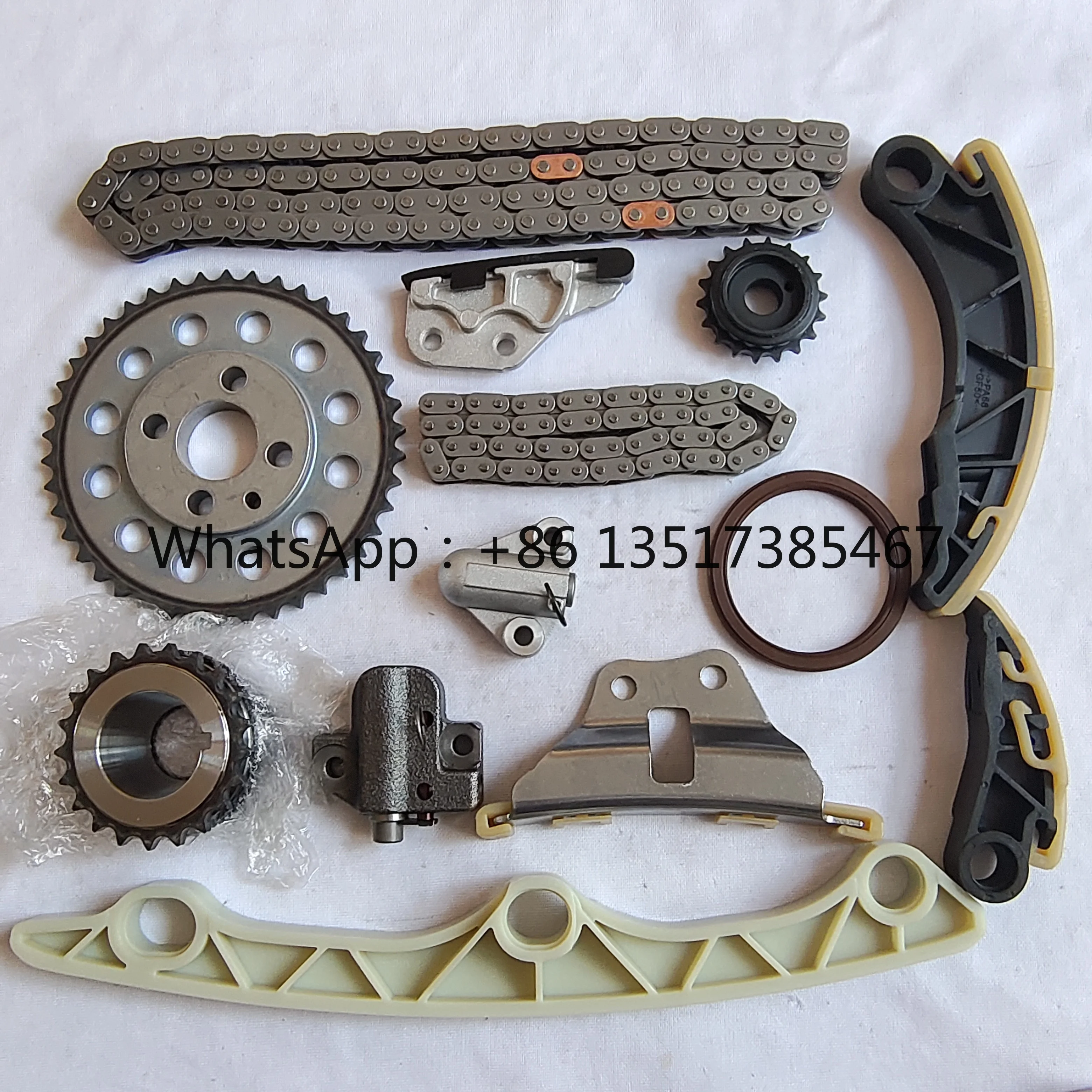 Kit de cadena de distribución Cx7 para motor diésel Mazda6 Cx-7 2.2l R2rr R2aa-12-231 R2aa12500 KM-09