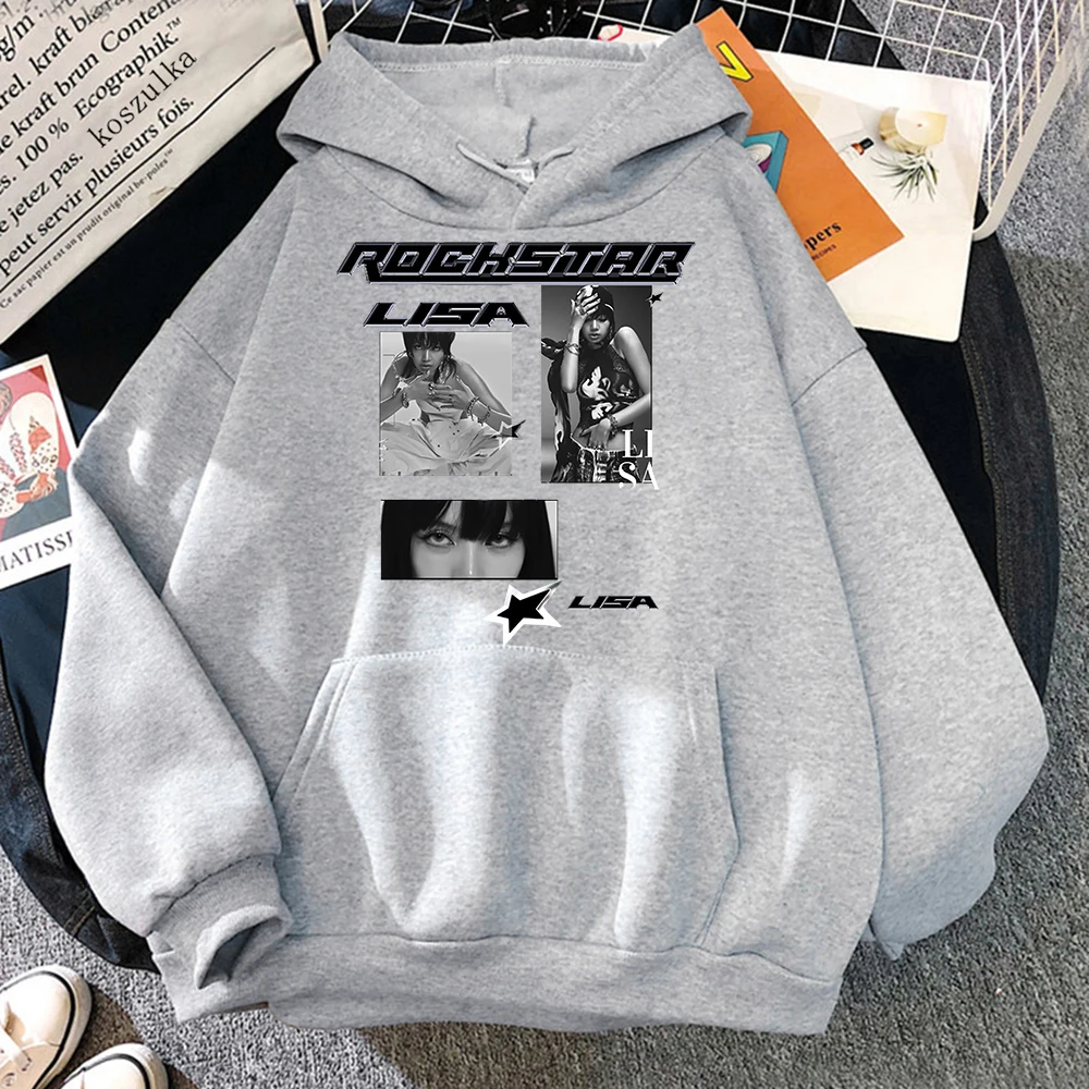 2026 New Model Hoodie Eco Friendly Material Female Idol Fashion Retro Unisex Sweatshirt Autumn Winter Vintage Korea anime hoodie