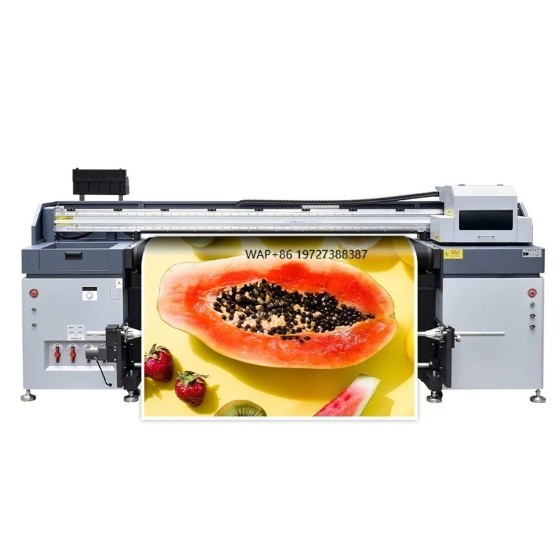 

Factory Supply Uv Hybrid Printer 1.8m Uv Printer Roll to Flatbed 2 in 1 Uv Printing Machine