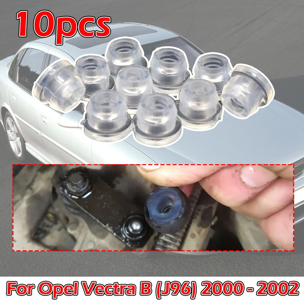 

10Pcs Gear Shift Cable Bushing Gearbox Pull Head Lever Line Sleeve Transfer Case Retainer For Opel Vectra B (J96) 2000 - 2002