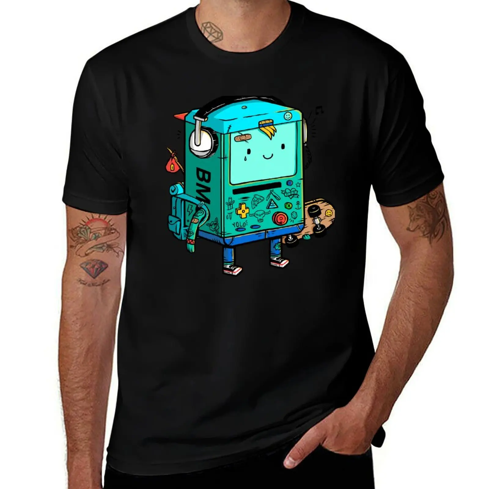 

Skater BMO T-Shirt t shirts for man cotton mens graphic t shirts T-Shirt