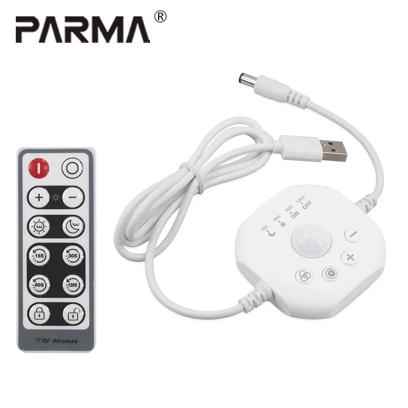 

USB cable human body sensor monochromatic light emitter LED light strip, intelligent human body sensor light strip