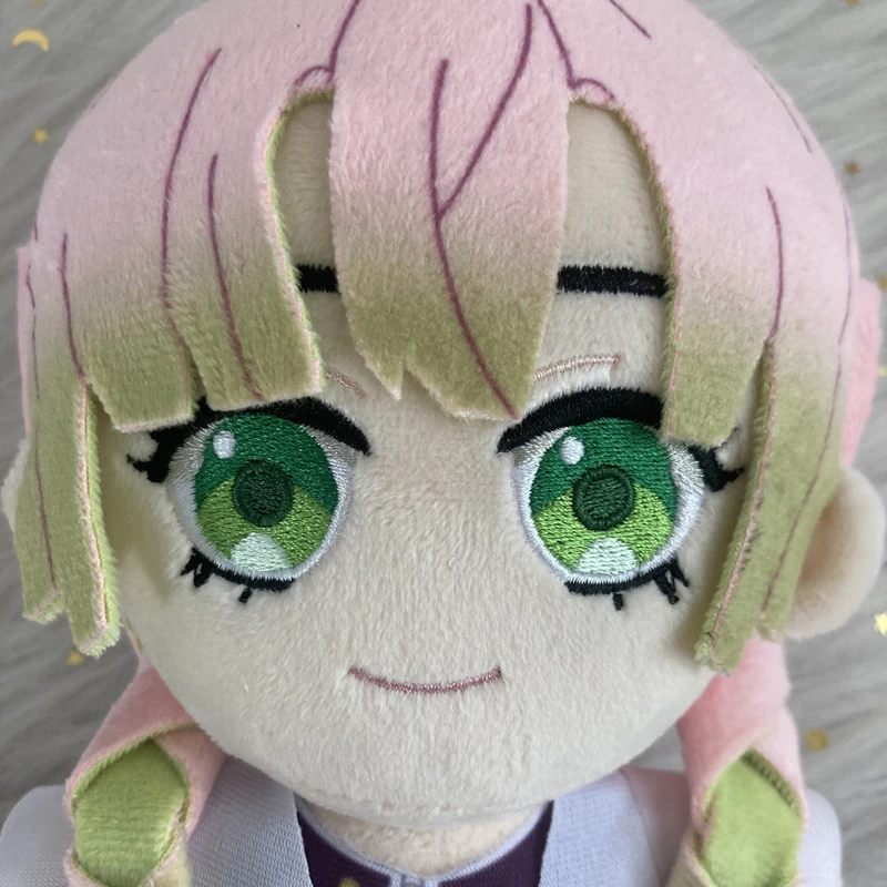 20 cm Anime Dämon Slayer Kanroji Mitsuri Plüsch Puppe Spielzeug Kimetsu keine Yaiba Cosplay Nette Weiche Gefüllte Kissen Geburtstag Geschenk