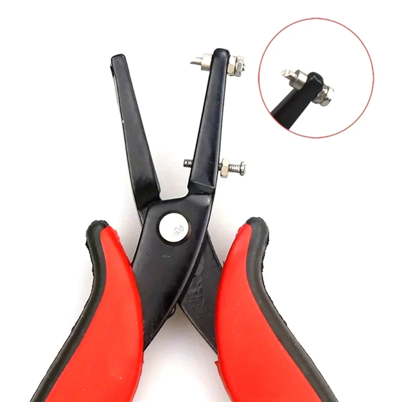 ABJO-Ponstang Voor Leer 1.8Mm Handgemaakte Sieraden Tool Perforatie Professioneel Voor Huishoudelijke DIY Puncher