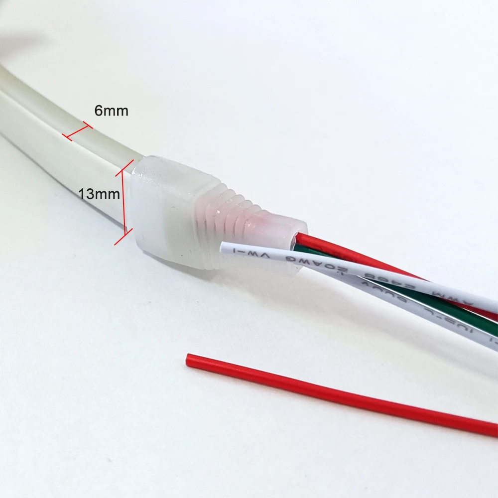 DC5V WS2812B LED Neon Strip Gel di Silicone Segno RGBIC Flessibile Morbido Fata Luce 28 Tasti A Distanza Blutooth App di Controllo Impermeabile IP67