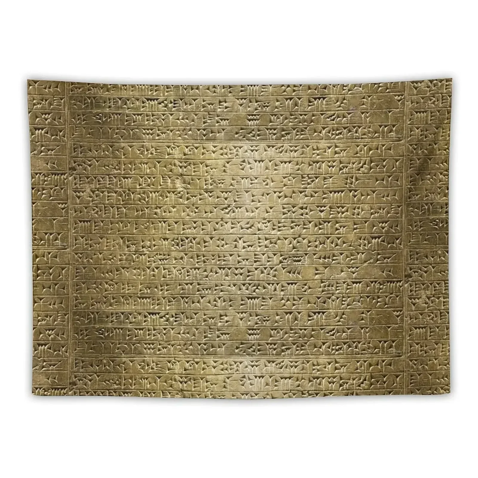 Assyrian Cuneiform Inscription Tapestry Cute Room Decor Wall Decor Hanging Decoration For Home Kawaii Room Decor Tapestry