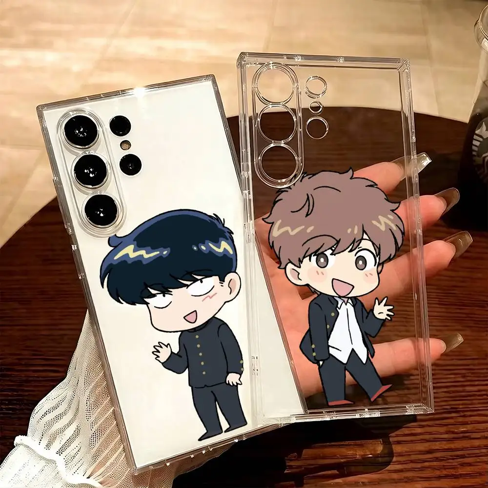 

BoyS Shy Potato F-Fight On NakamuraS Phone Case For Samsung S25,S24,S21,S22,S23,S20,Ultra,Plus,lite,fe,5G Transparent Cover