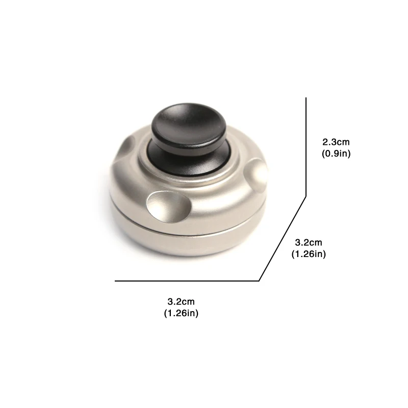 Fidget Slider aus Edelstahl mit magnetischer Levitation | EDC-Spielzeug zum Stressabbau aus Metall für Erwachsene | ADHS Gerät zur Angstlinderung – Detail 5
