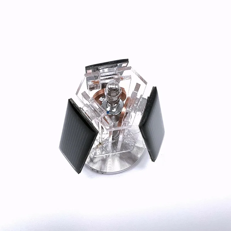 DIY Mendocino Motor Creative Magnetic Levitation Ornaments Pseudo-Perpetual Motion - Solar Science and Education Motor