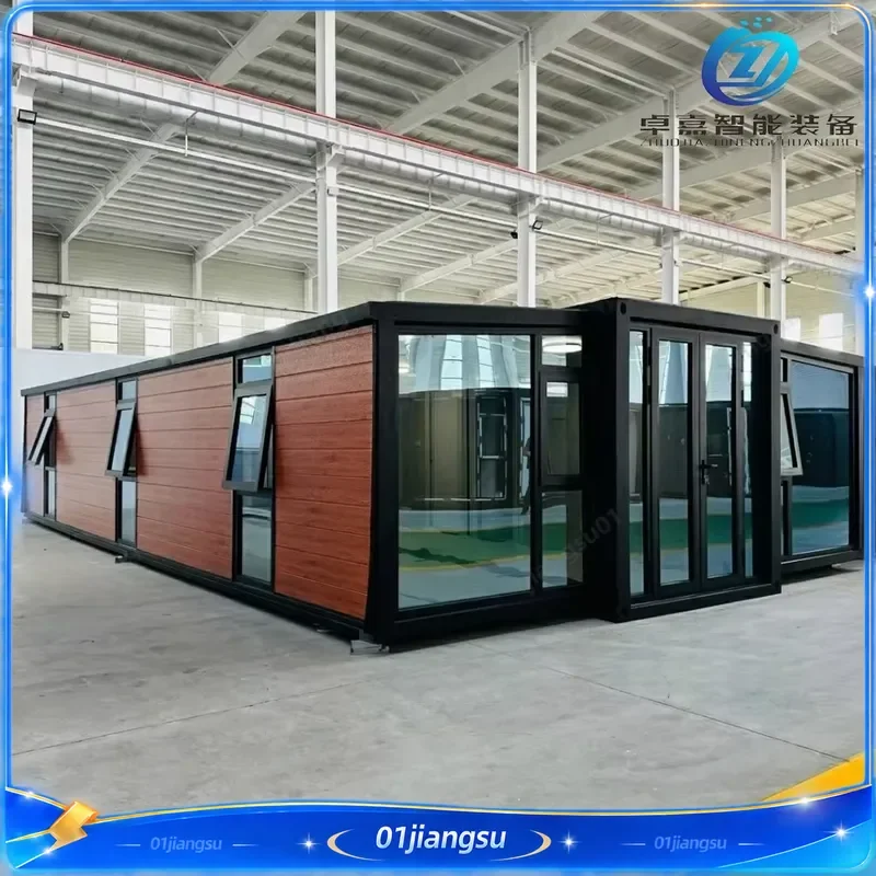 Custom Prefab Container House Office Living Room with Bathroom Sunroom Eco Friendly Simple Modular Home Kit Fast Shipping