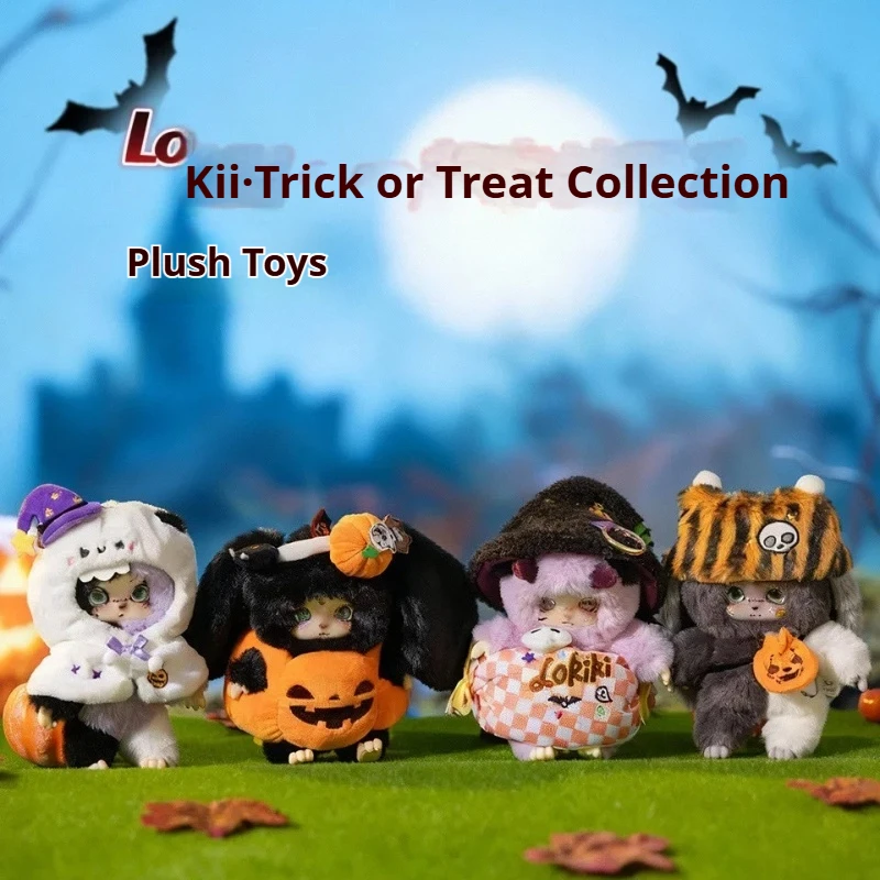 

LOKIKI маленький ангел тыква скелет кролик призрак кошка сердце кулон карта модная игрушка милая Коллекционная фигурка подарок