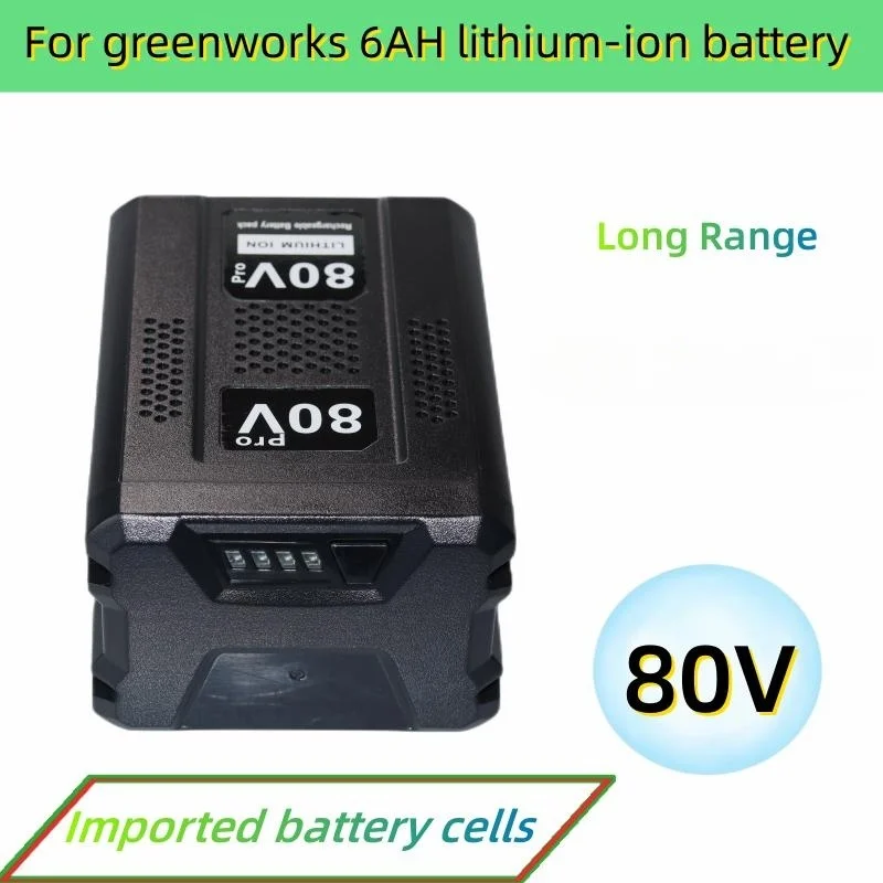 

For Greenworks Lithium Lon Battery 80V Replacement Battery GBA80200 GBA80250 GBA80400 GBA80500