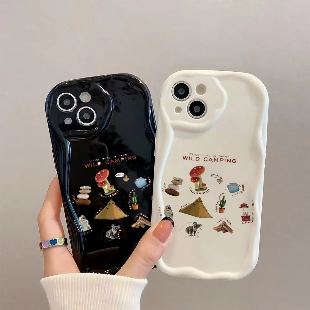 البرية التخييم للصدمات جراب هاتف آيفون 17 16 15 14 13 12 11 برو Xs ماكس الهواء 16e 7 8 6 6s زائد XR SE 2020 2022 غطاء #2