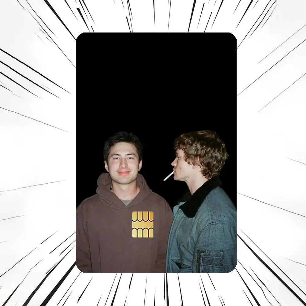Heated Rivalry S-Shane Hollander I-Ilya Rozanov HD Waterproof Card Skins Protective Stickers for Credit Bank Game Cards