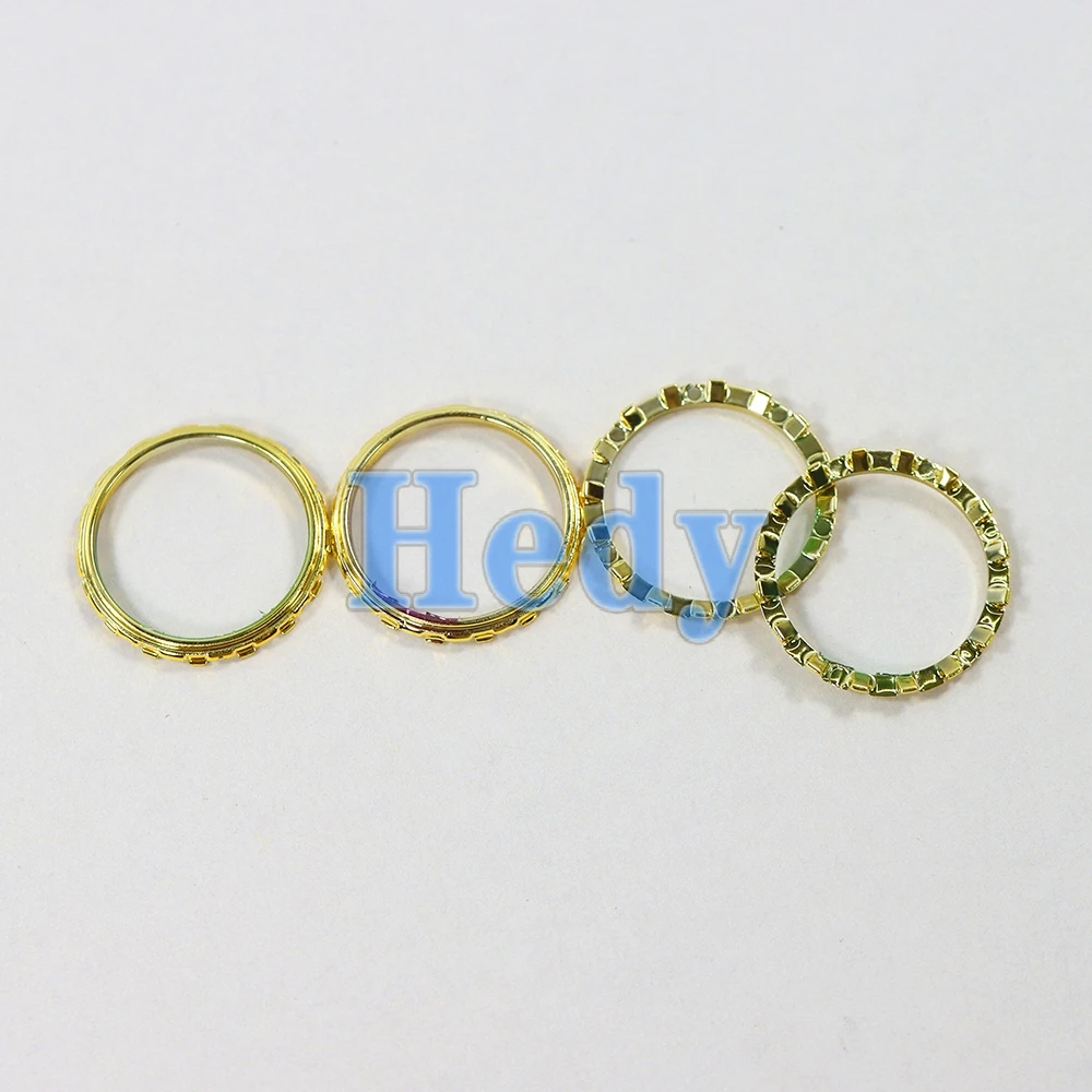 크롬 도금 교체 악센트 링, PS5 핸들 컨트롤러, 로커 링 액세서리, 2 개