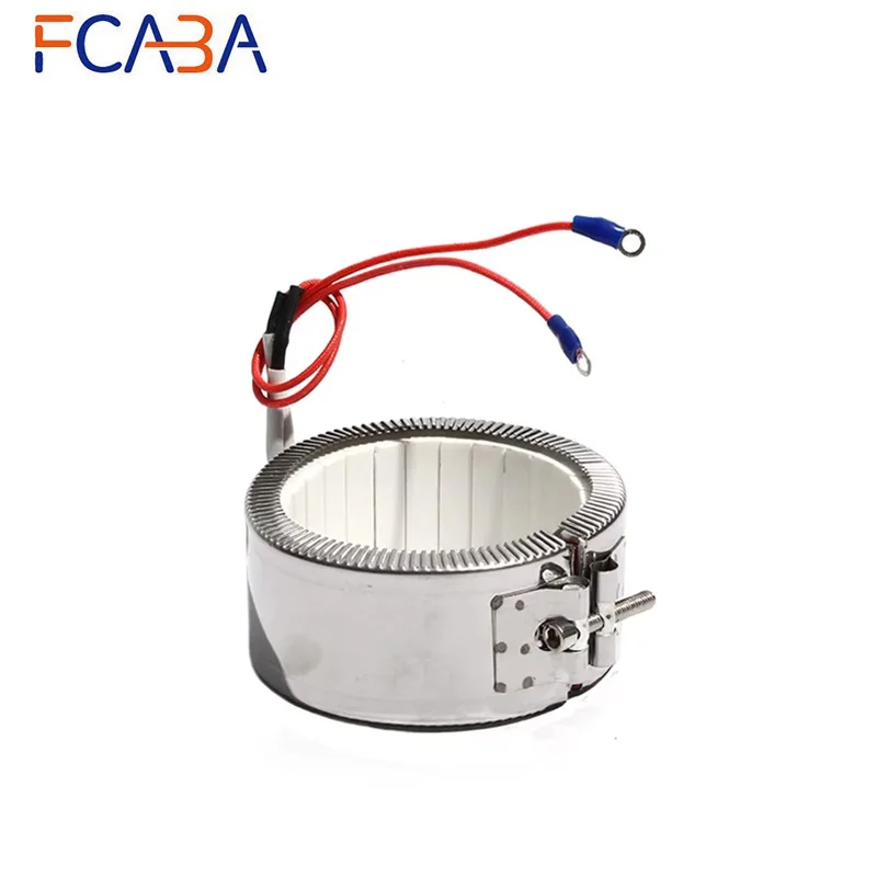 

FCABA 90 мм внутренний диаметр 50 ~ 90 высота керамический ленточный нагреватель 110 В/220 В/380 В 650 Вт/750 Вт/850 Вт/950 Вт/1150 Вт нагревательный элемент