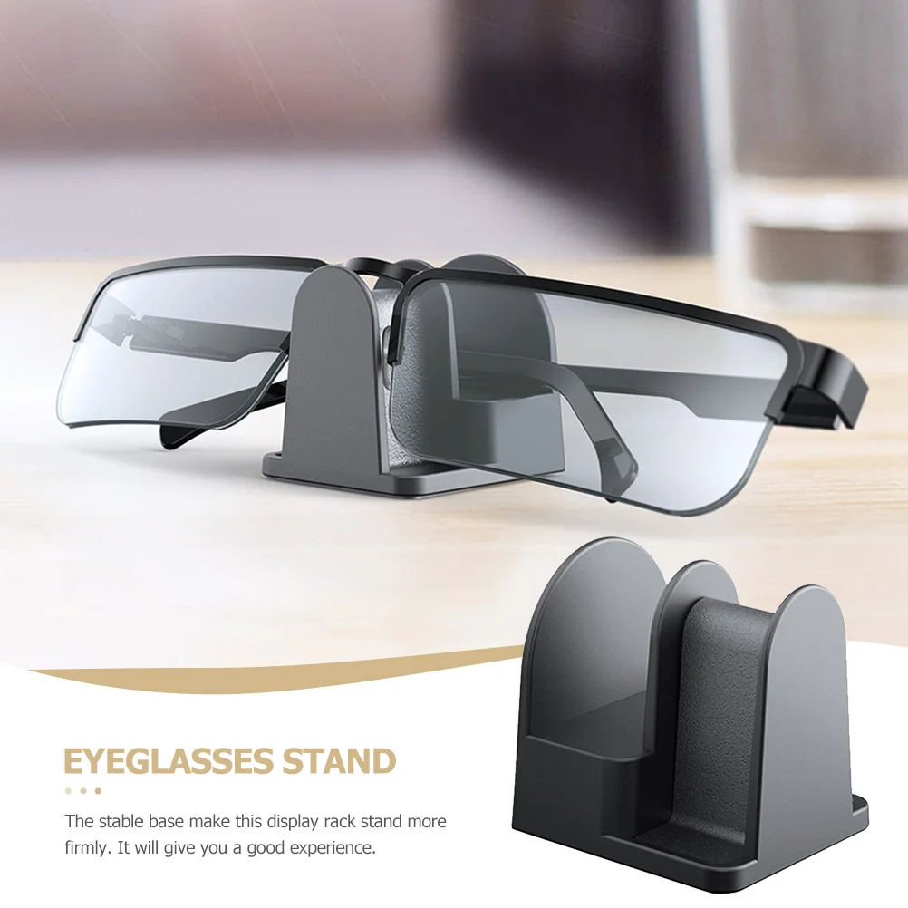 

1Set Eyeglasses Holder Creative Storage Stand Stable Base Desk Wall Mount Bracket for Sunglasses Reading Glasses Car Tabletop
