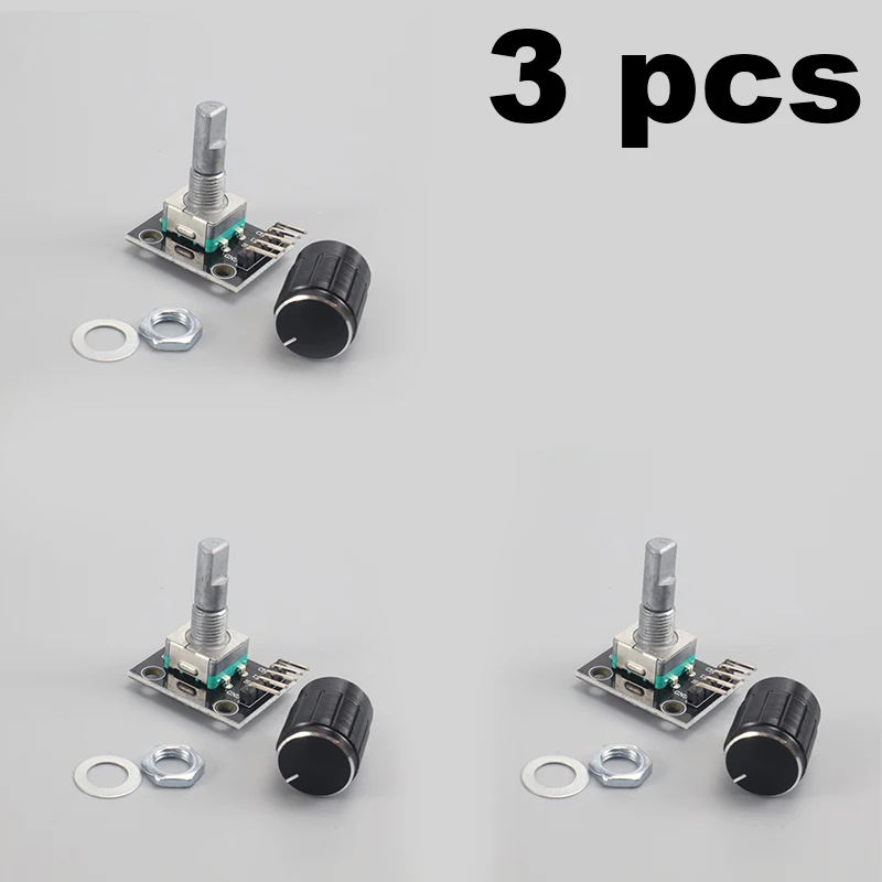 KY-040 Rotary Encoder Module met Drukknop 360 Graden 20 Puls 5 V voor Arduino Menu Controle Volume Motor Pos