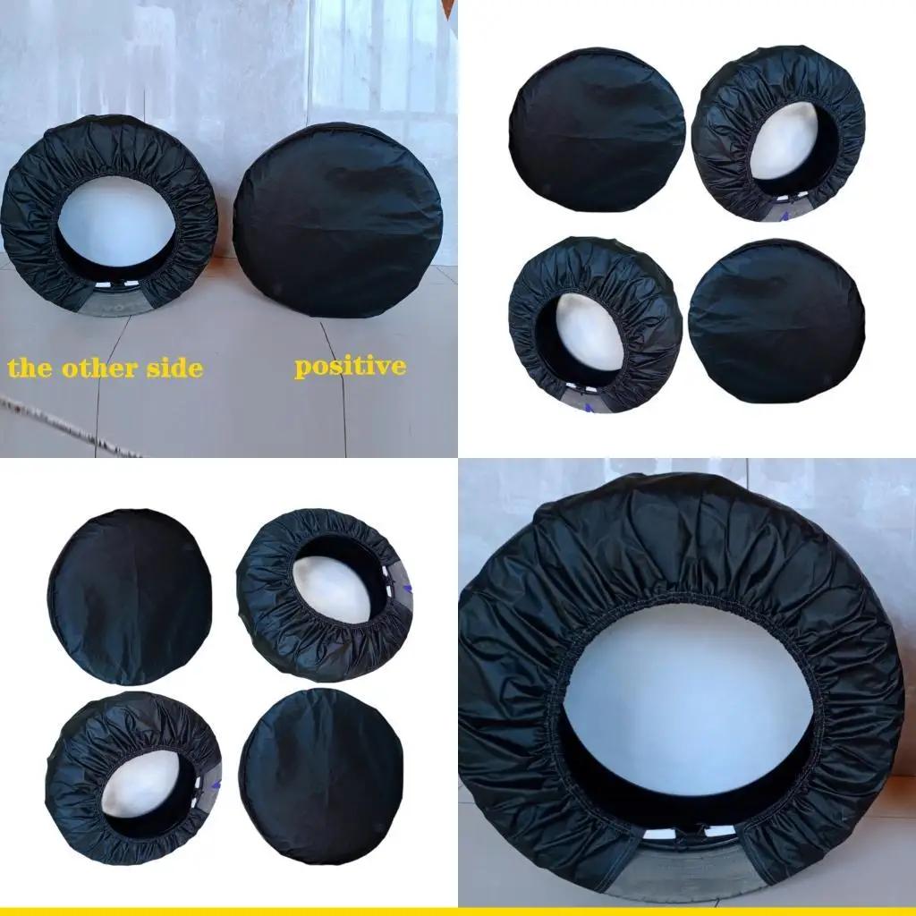 

SZCH устойчивые к выцветанию защитные пленки для грузовых шин, щит для колес 21-32 дюймов, черный, против царапин, универсальный