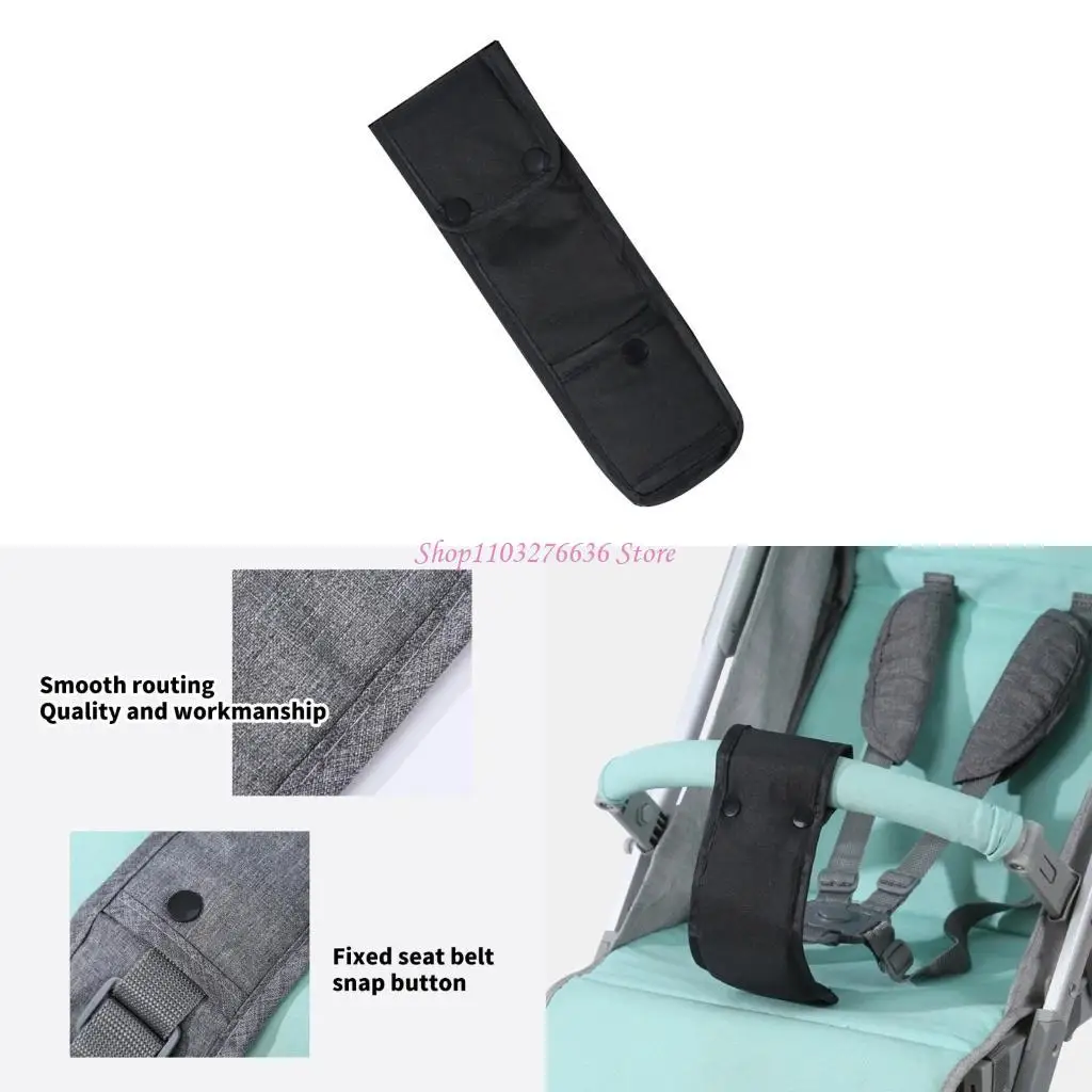 

R6FD Baby Strollers Crotch Strap for Comfort and Safety, Infant Toddler Pushchair Harness Universal Armrest Accessories