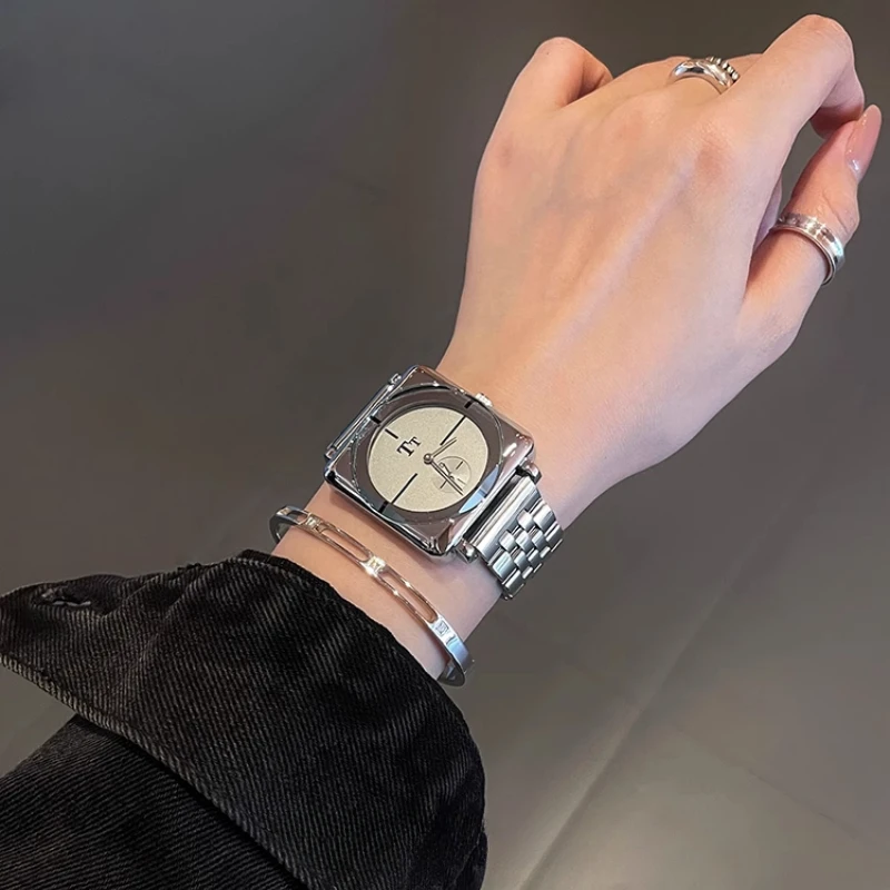 New Elegant Ladies Watch Light Luxury Student Classic Automatic Waterproof Trend Simple Quartz Women's Watch Birthday Gift