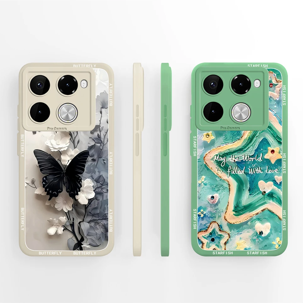 Coque لهاتف انفينيكس نوت 40 40x 40Pro 40Pro + حافظة عصرية لرائد الفضاء غلاف من السيليكون الناعم لهاتف نوت 40 برو Fundas نوت 40x حافظات Carcas