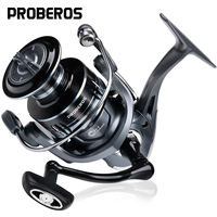 PROBEROS 1000~7000 Series Spinning Reel, 5.2:1 Gear Ratio, 22LB Max Drag, Aluminum Alloy Metal Spool, Spinning Fishing Reel