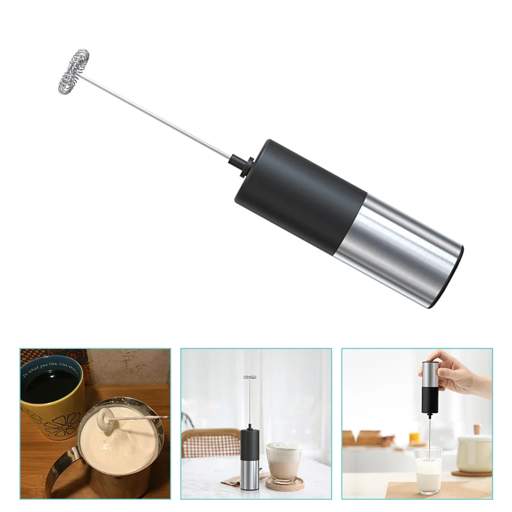 

Electric Milk Frother Handheld Mixer For Coffee Latte Cappuccino Foam Maker Multi-Function Household Whisk Quiet