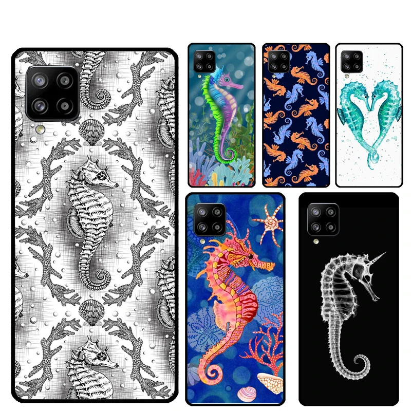 Seahorse For Samsung Galaxy A56 A36 A26 A16 A05 A06 A22 A32 A52 A54 A34 A14 A55 A15 A53 A33 A35 Case