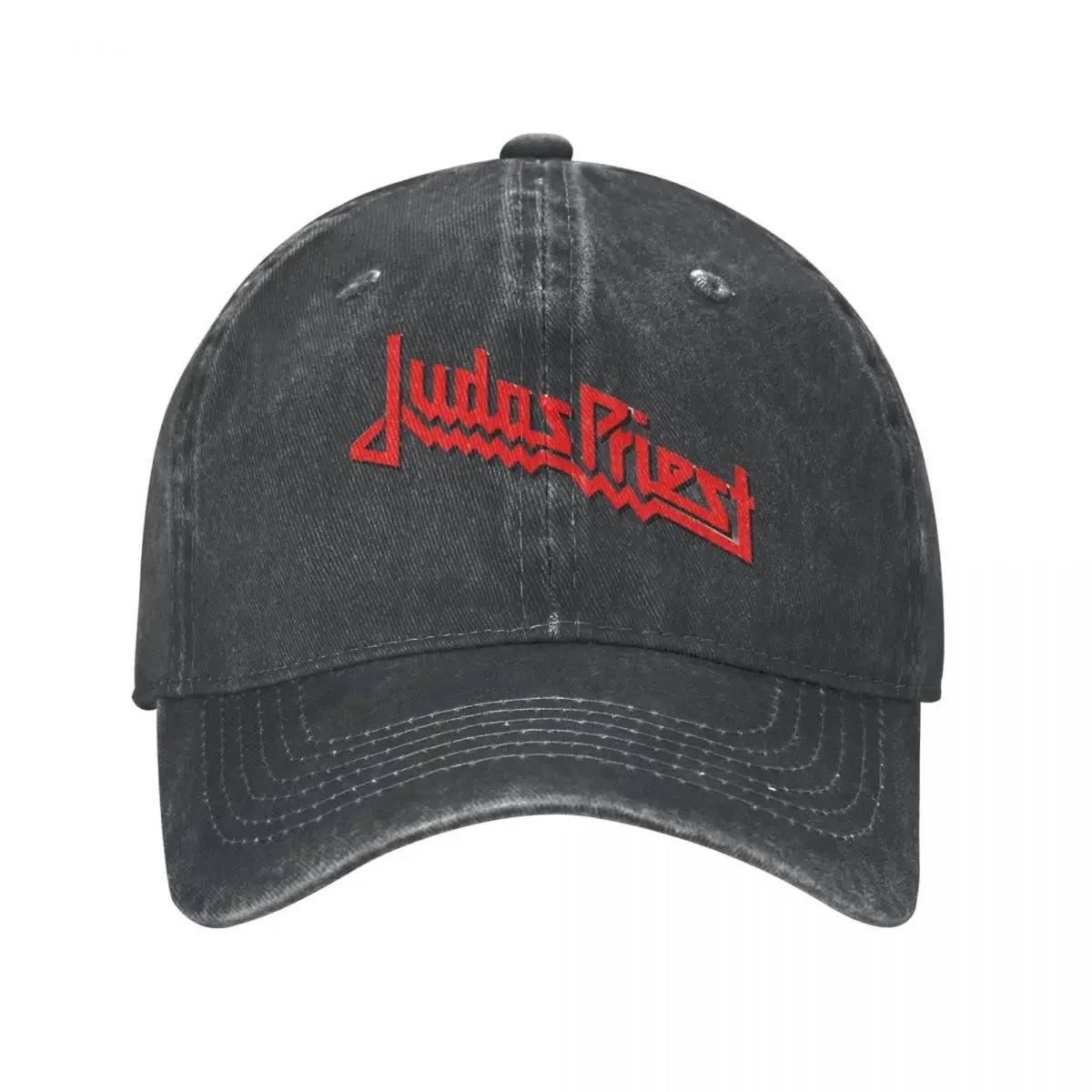 Chapéu do camionista lavado unisex, Boné de beisebol do juiz Priest, Banda Popular Estética, Snapback de Ginásio Impresso Casual