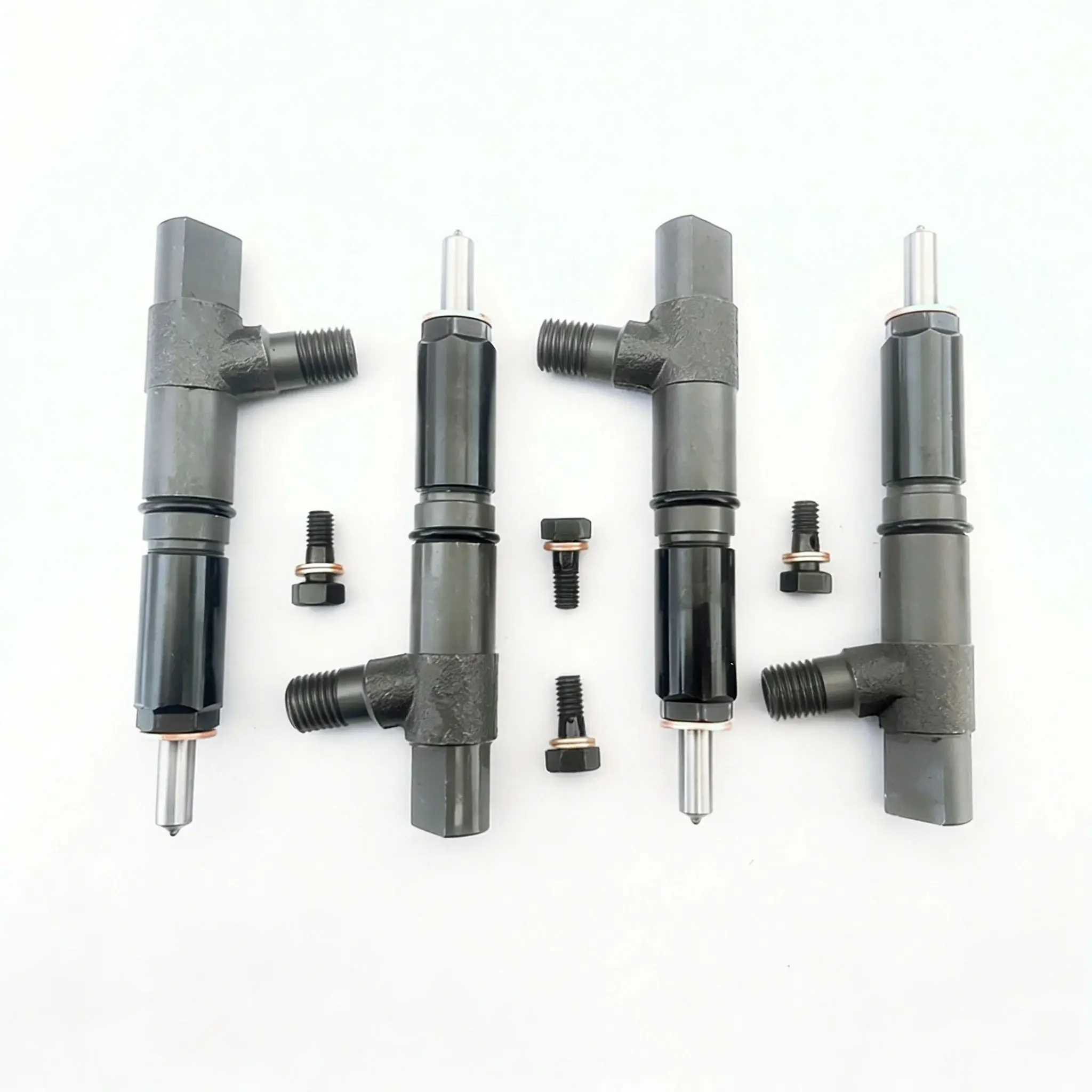 6pcs Diesel Fuel Injector 6685512 1G796-53000 1G796-53002 for Kubota V2203 V2403 Engine compatible with Bobcat S185 Replacement