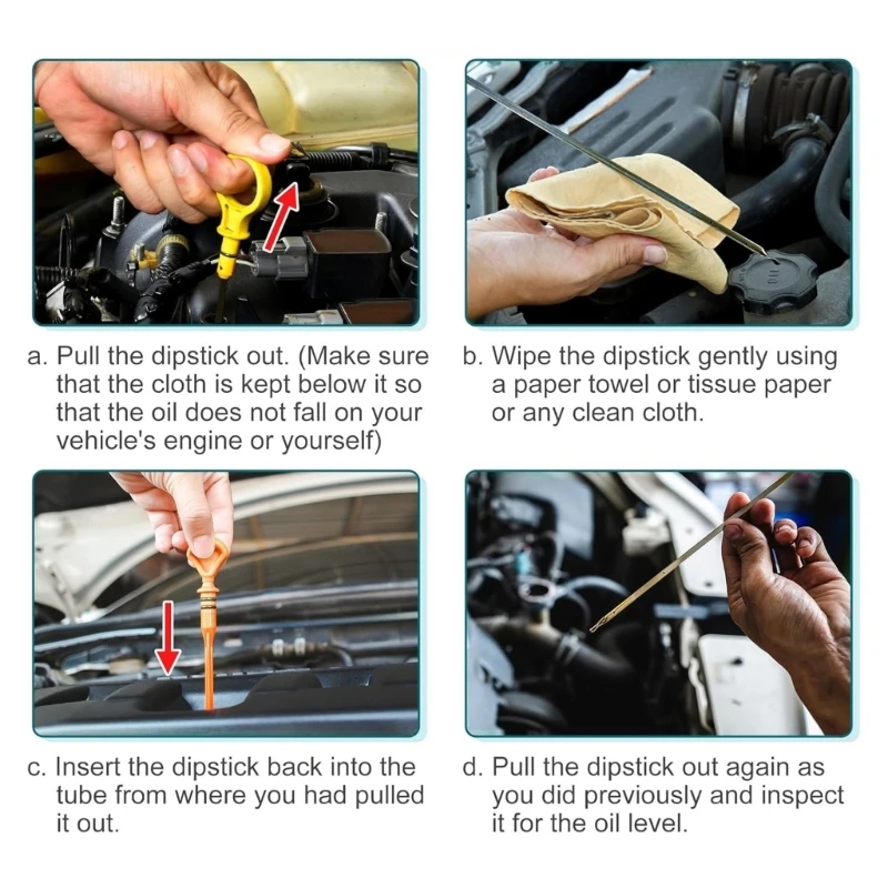 A2UC Longing Motor Oil Dipstick Tool medición 55574244 Adecuado para medición precisa lecturas precisas en vehículos