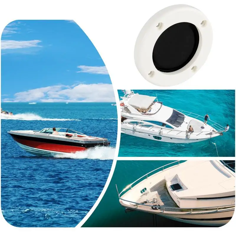 Scupper Valves For Boats Multipurpose Kayak Scupper Valves Thickened White Drain Check Valve Boat Accessories For Saltwater