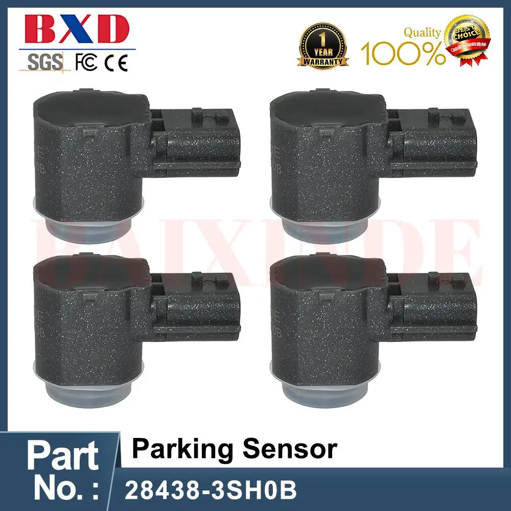 4PCS Parking Sensor 28438-3SH0B For Nissan Altima Maxima Titan Infiniti Q50/60/70